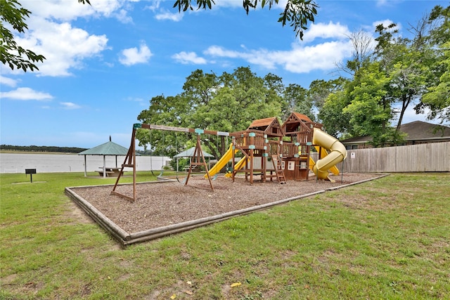 413 Timberlake Dr, Azle, TX 76020 - community playground with a water view