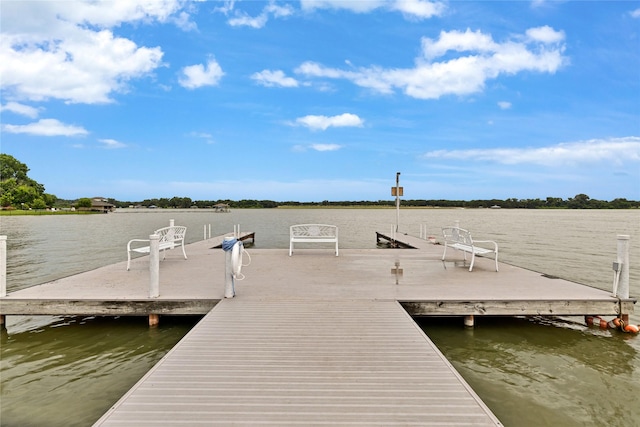 413 Timberlake Dr, Azle, TX 76020 - dock area with a water view