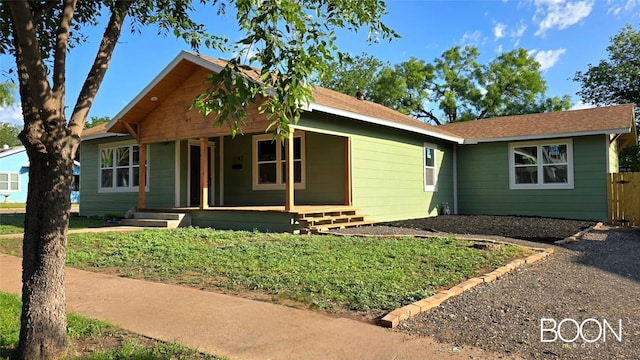 1742 S 5th St, Abilene, TX 79602 - view of front facade featuring covered porch