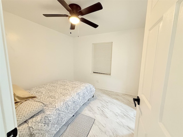 2138 Cambridge Dr, Irving, TX 75061 - bedroom with a ceiling fan and baseboards