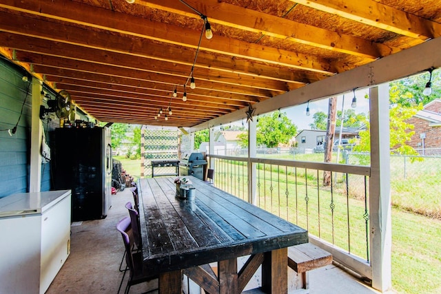 409 N Arizona, Celina, TX 75009 - view of patio featuring area for grilling