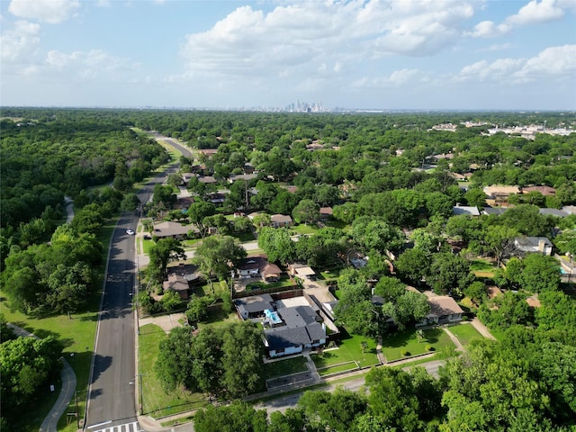 1635 W Pentagon Pkwy, Dallas, TX 75224 - drone / aerial view of a heavily wooded area