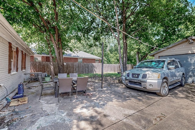 2226 Varsity Dr, Grand Prairie, TX 75051 - view of patio with outdoor dining area
