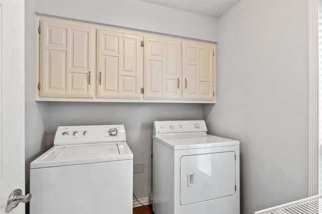 3616 Wandering Trl, Plano, TX 75075 - washroom with washer and clothes dryer and cabinet space