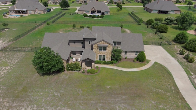 321 Bear Country Dr, Aledo, TX 76008 - aerial view of property and surrounding area featuring nearby suburban area