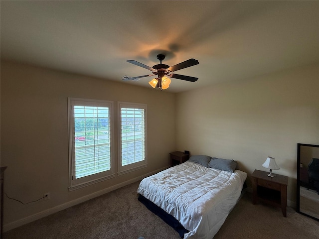 321 Bear Country Dr, Aledo, TX 76008 - carpeted bedroom featuring baseboards and ceiling fan
