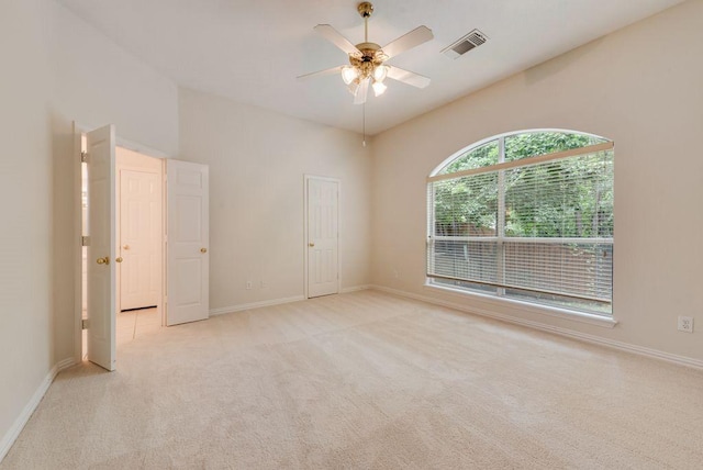 3232 Kent Dr, Flower Mound, TX 75022 - carpeted spare room with a ceiling fan and baseboards