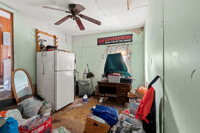 303 E Broadway St, Prosper, TX 75078 - miscellaneous room featuring ceiling fan