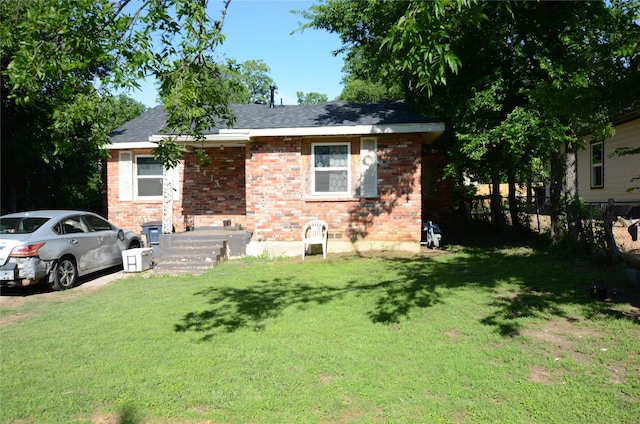 4413 Merida Ave, Fort Worth, TX 76115 - view of front of home with brick siding