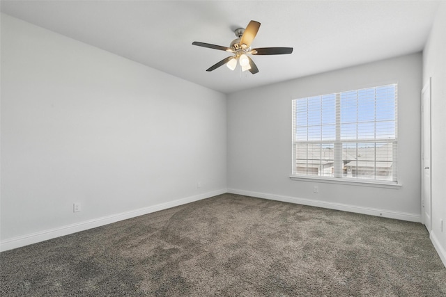 14825 Complacent Way, Aledo, TX 76008 - carpeted empty room featuring a ceiling fan and baseboards