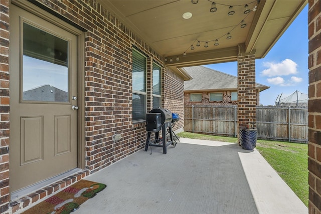14825 Complacent Way, Aledo, TX 76008 - view of patio with area for grilling