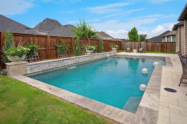 3228 Zenyatta Ct, Celina, TX 75009 - view of swimming pool featuring a fenced backyard and a patio