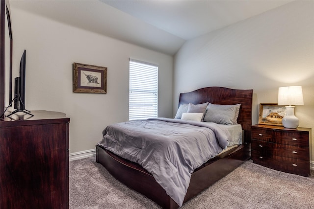 1814 Indigo Creek Ln, Wylie, TX 75098 - bedroom with carpet floors, lofted ceiling, and baseboards