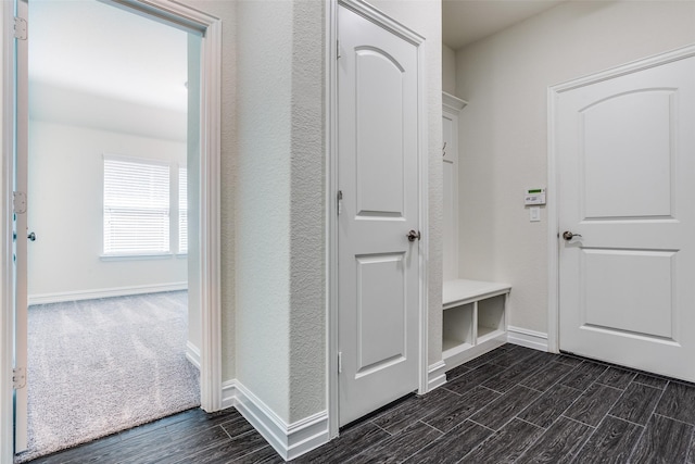 1814 Indigo Creek Ln, Wylie, TX 75098 - mudroom featuring wood finish floors and baseboards