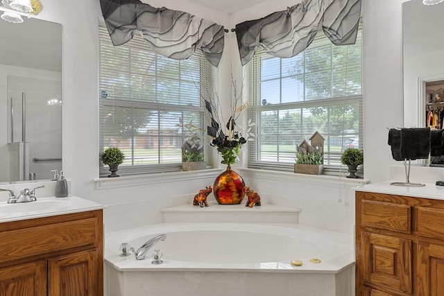 300 Burtonwood Cir, Ovilla, TX 75154 - bathroom featuring vanity and a bath