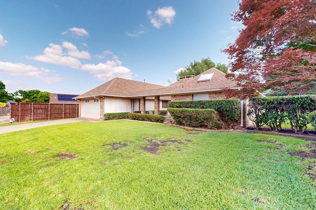 2521 La Vida Pl, Plano, TX 75023 - ranch-style house with a garage and driveway