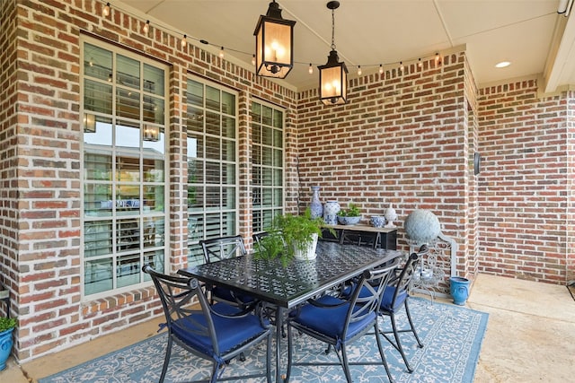 12669 Winding Hollow Ln, Frisco, TX 75033 - view of patio / terrace with outdoor dining area