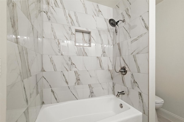 2428 Meadow Crk, Bedford, TX 76021 - full bath with toilet and tub / shower combination