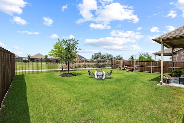 1021 Adelyn St, Anna, TX 75409 - view of yard