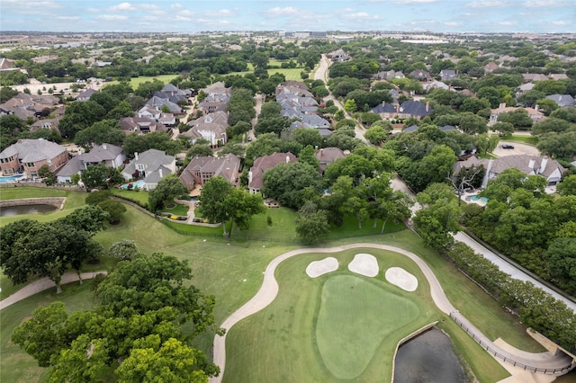 1524 Eastwick Ln, Plano, TX 75093 - aerial view of residential area with a golf club
