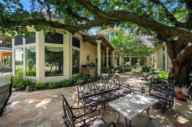 1524 Eastwick Ln, Plano, TX 75093 - view of patio