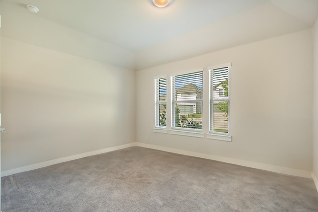 4007 Buckeye Bnd, Melissa, TX 75454 - carpeted empty room featuring baseboards, a smoke detector, and lofted ceiling