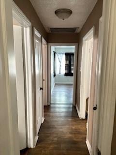 3416 W Gambrell St, Fort Worth, TX 76133 - corridor featuring dark wood-style flooring