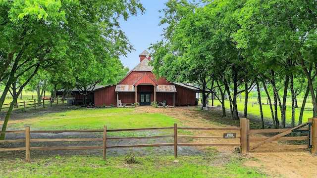 4920 County Road 179, Celina, TX 75009 - view of yard with an outdoor structure and a barn
