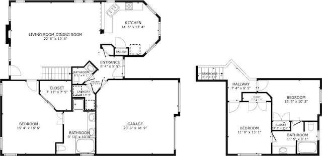 14592 Evergreen Ct, Addison, TX 75001 - view of property floor plan