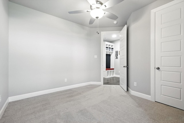 7431 Bald Cypress Dr, Ovilla, TX 75154 - unfurnished bedroom with carpet floors and a ceiling fan