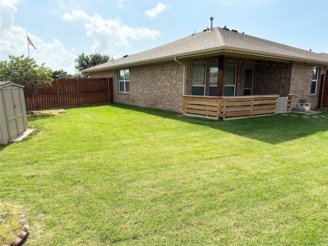9404 Mirror Fountain Cir, Frisco, TX 75033 - rear view of property featuring brick siding and roof with shingles
