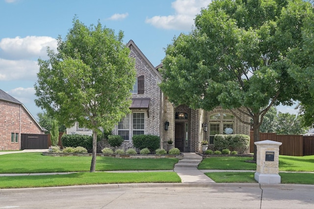 4158 Benchmark Ln, Frisco, TX 75034 - view of front facade featuring brick siding and stone siding