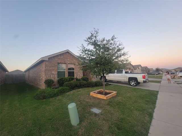 3400 Quiet Valley Rd, Fort Worth, TX 76123 - view of side of property featuring brick siding and driveway