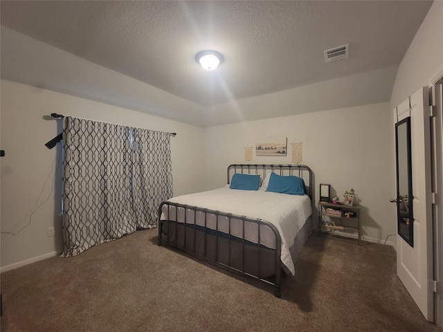 3400 Quiet Valley Rd, Fort Worth, TX 76123 - carpeted bedroom featuring baseboards and a textured ceiling