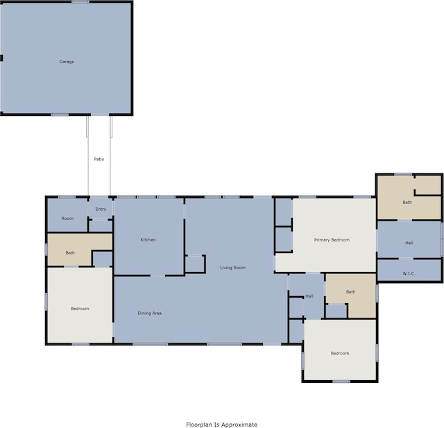 612 W Simmons St, Weatherford, TX 76086 - room layout