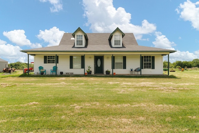 2600 Dave Angel Rd, Burleson, TX 76028 - view of front of property featuring a front lawn and a porch