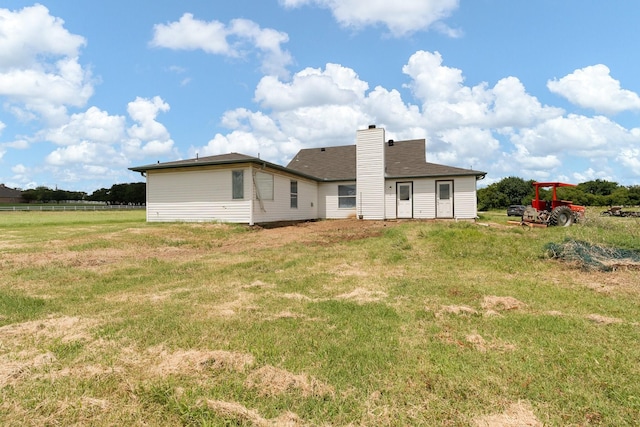 2600 Dave Angel Rd, Burleson, TX 76028 - back of house featuring a chimney
