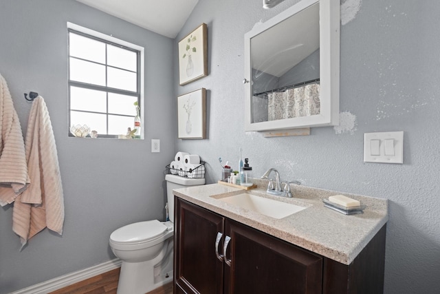 2600 Dave Angel Rd, Burleson, TX 76028 - full bath featuring vanity and wood finished floors