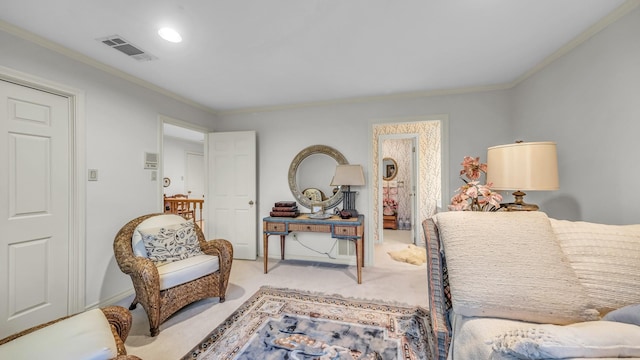 4708 Shady Ridge Ct, Fort Worth, TX 76109 - carpeted bedroom featuring crown molding