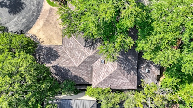 4708 Shady Ridge Ct, Fort Worth, TX 76109 - aerial view of property and surrounding area