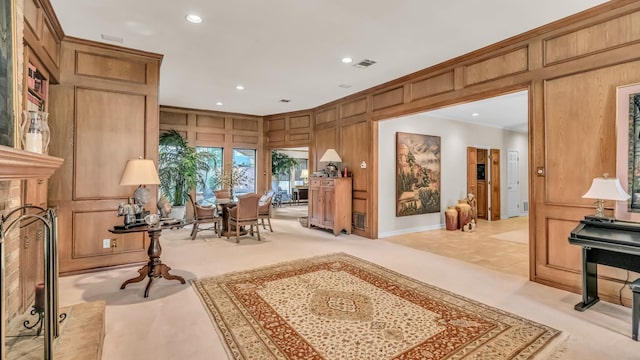 4708 Shady Ridge Ct, Fort Worth, TX 76109 - community lobby with a decorative wall and recessed lighting