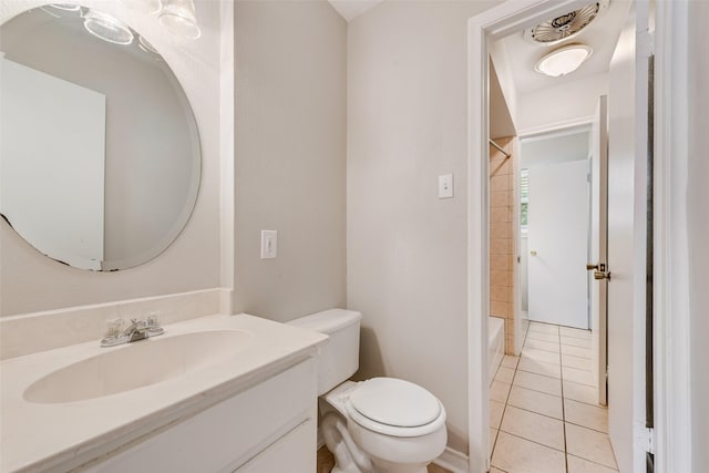 4543 Marigold Trl, Mesquite, TX 75150 - full bath featuring tile patterned flooring and vanity