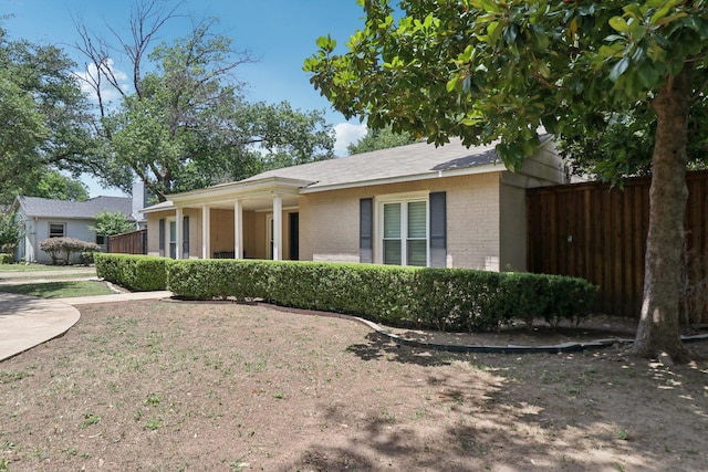 3620 W Biddison St, Fort Worth, TX 76109 - view of front of property featuring brick siding