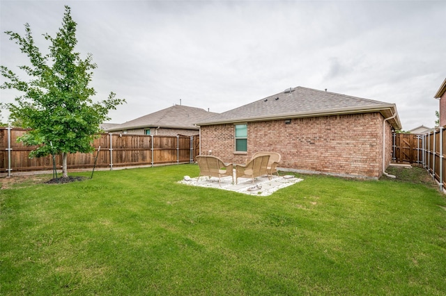 3113 Harper St, Little Elm, TX 75068 - view of yard with a patio area