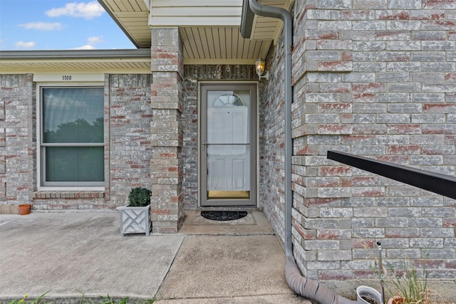 1100 Cedarcrest Dr, Mesquite, TX 75149 - property entrance with brick siding