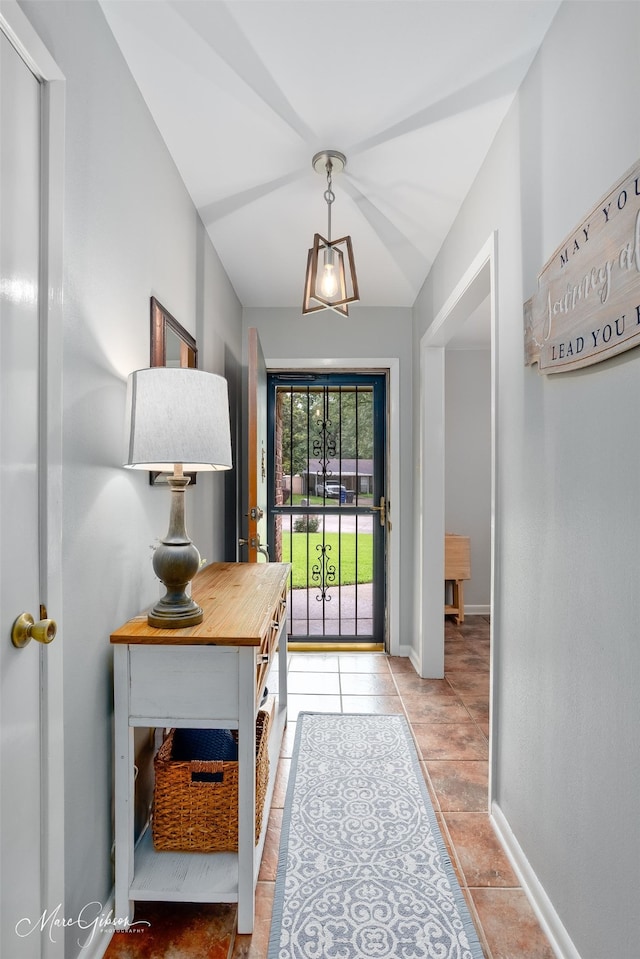 9804 W Trails End, Shreveport, LA 71118 - entryway with baseboards and light tile patterned flooring