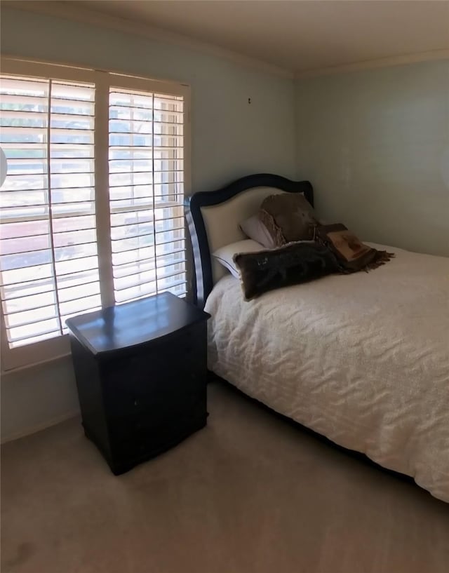 5805 Azteca Dr, Fort Worth, TX 76112 - carpeted bedroom featuring crown molding and multiple windows