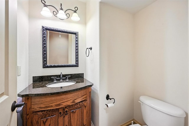 49 Pristine Pond Dr, Frisco, TX 75034 - half bath featuring toilet and vanity