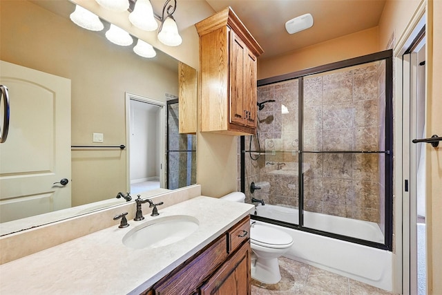 49 Pristine Pond Dr, Frisco, TX 75034 - bathroom featuring vanity and combined bath / shower with glass door