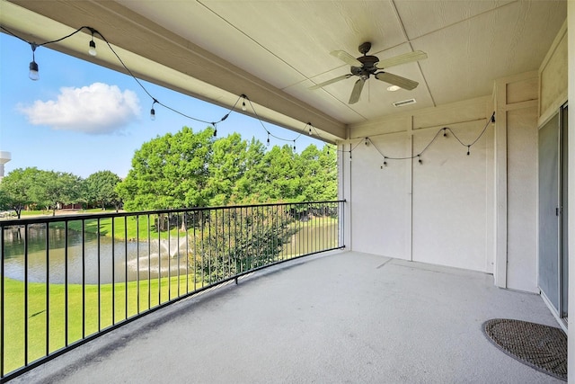 49 Pristine Pond Dr, Frisco, TX 75034 - balcony with ceiling fan